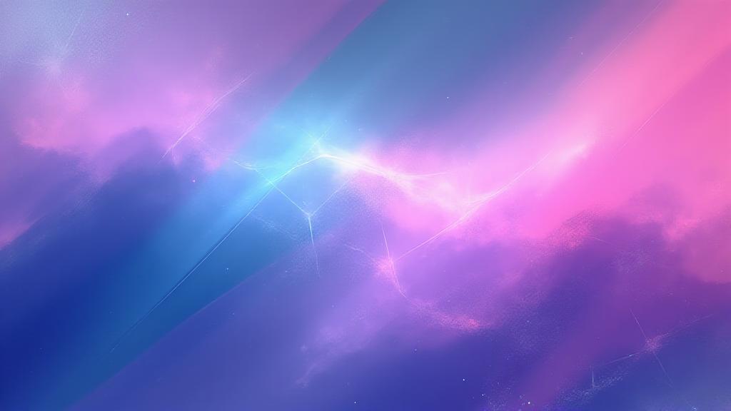 Abstract representation of color analysis in UI design with gradients